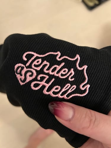 Customer photo review of Tender Ribbed Tank