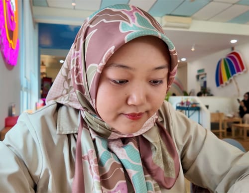 Customer photo review of Batik Square (Teduh)