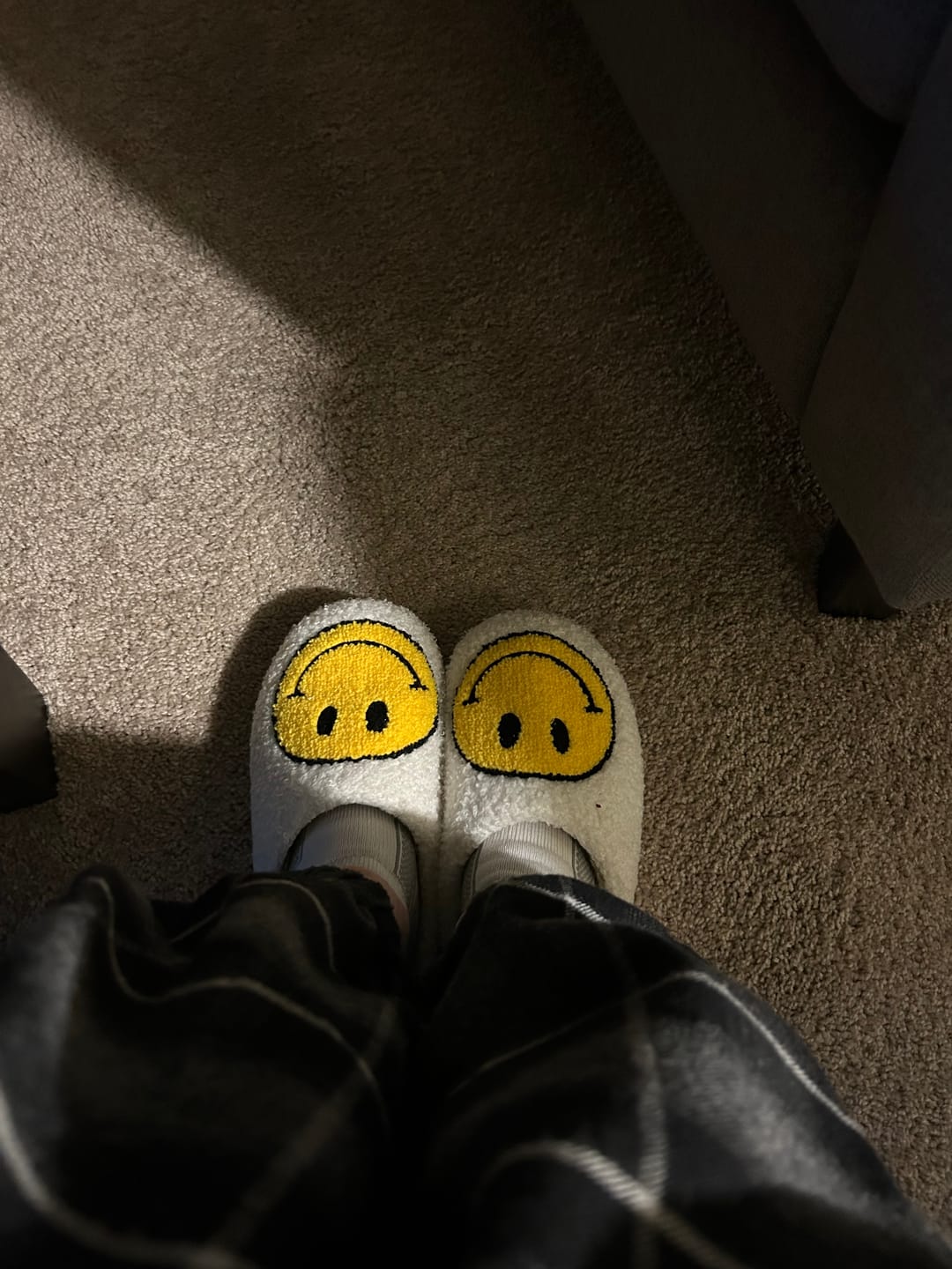 Customer photo review of Happy Face Slippers
