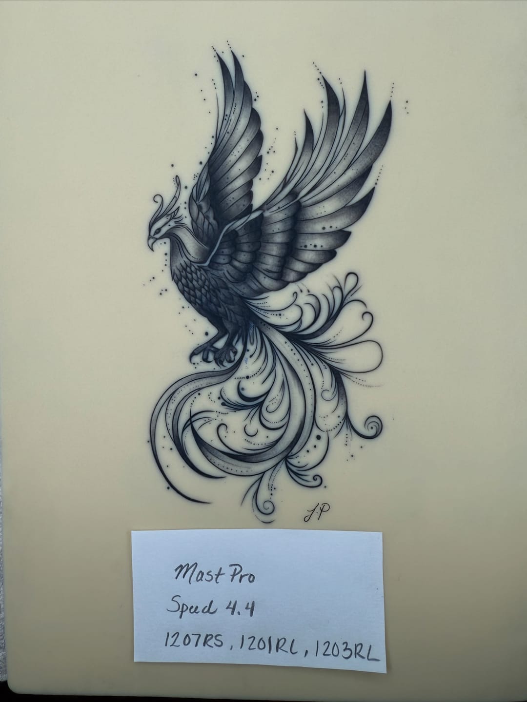 Customer photo review of Fine Line Tattoo Course and Kit Bundle