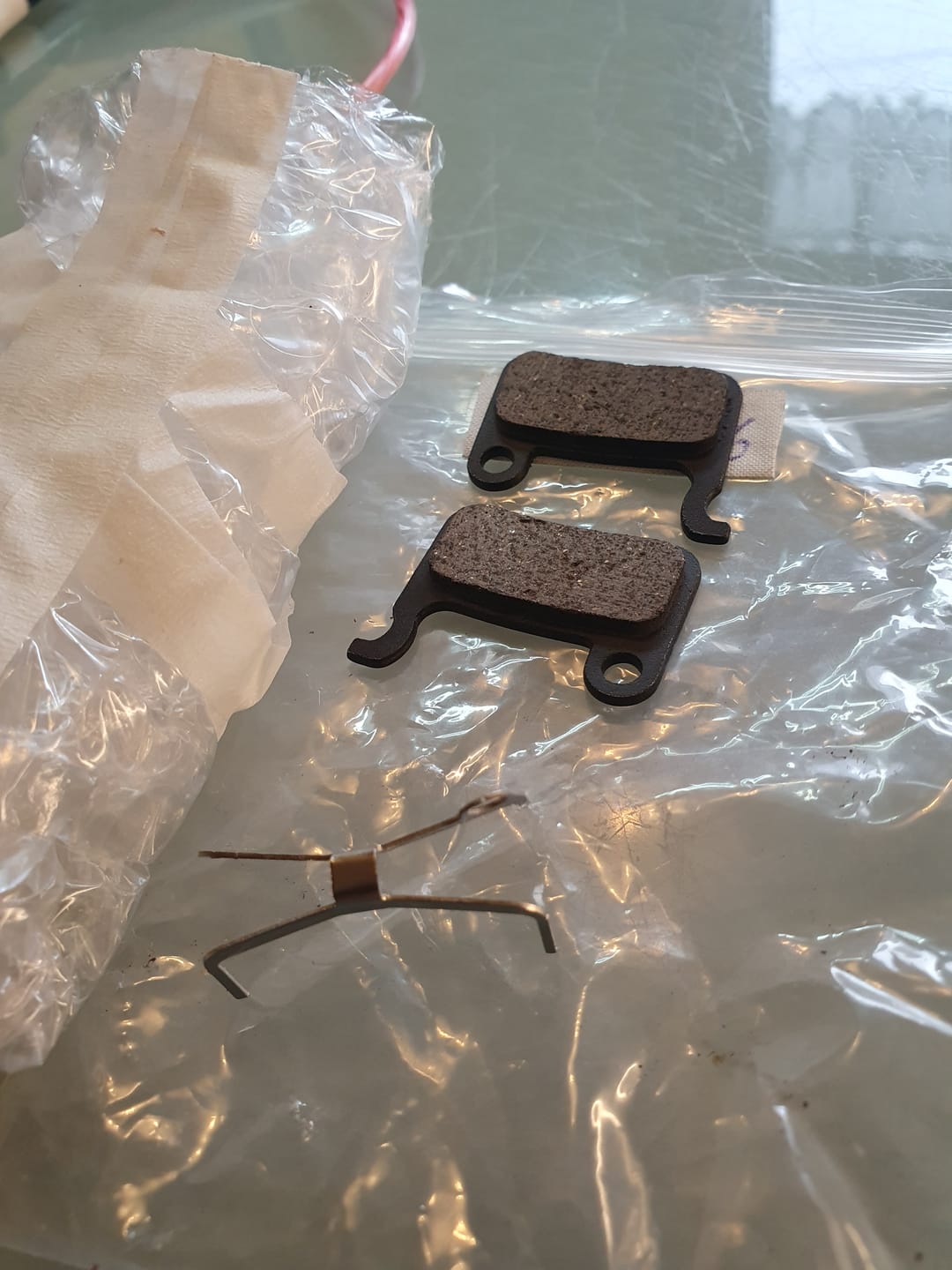Customer photo review of DUOTTS Brake Pads & Hydraulic Brake