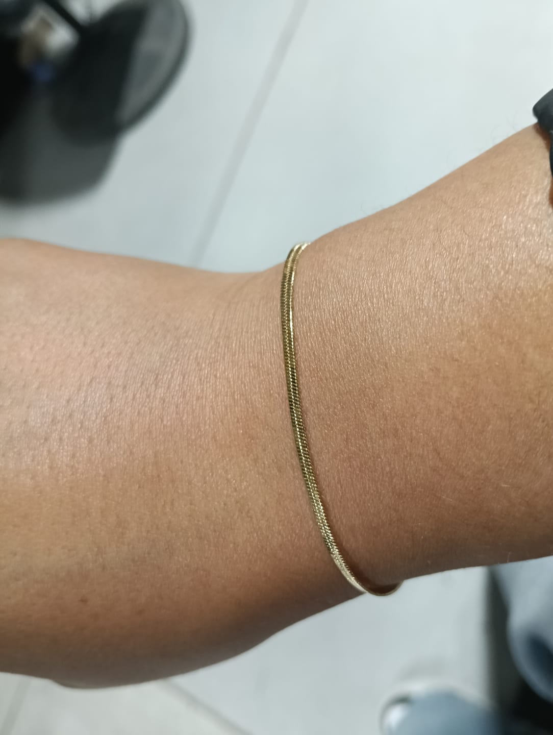 Customer photo review of Pulseras Oasis en Oro laminado 18k Para Pareja