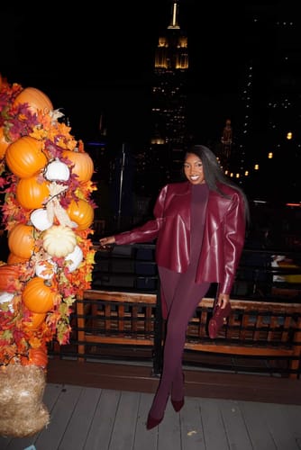Customer photo review of Naked Closed Toe Jumpsuit