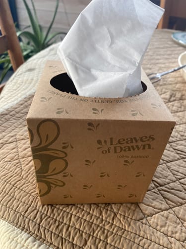 Customer photo review of 100% Bamboo Toilet Paper - 3ply -  40 meters