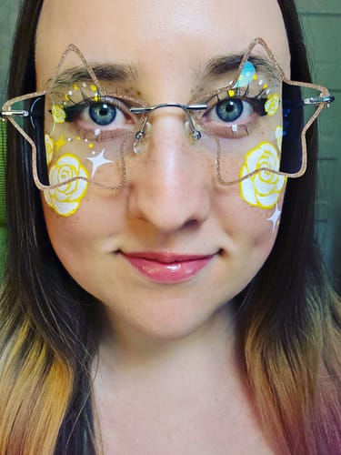 Customer photo review of Starr Eyeglasses