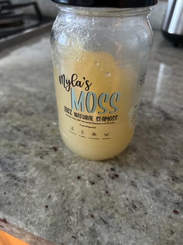 Customer photo review of MYLASMOSS SEAMOSS GEL (340ML)