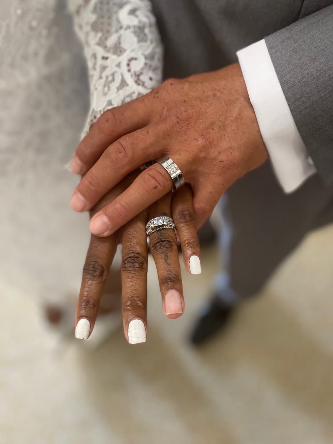 Customer photo review of Infinity Rings