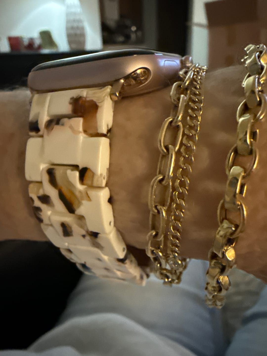 Customer photo review of Perla Ceramic Strap