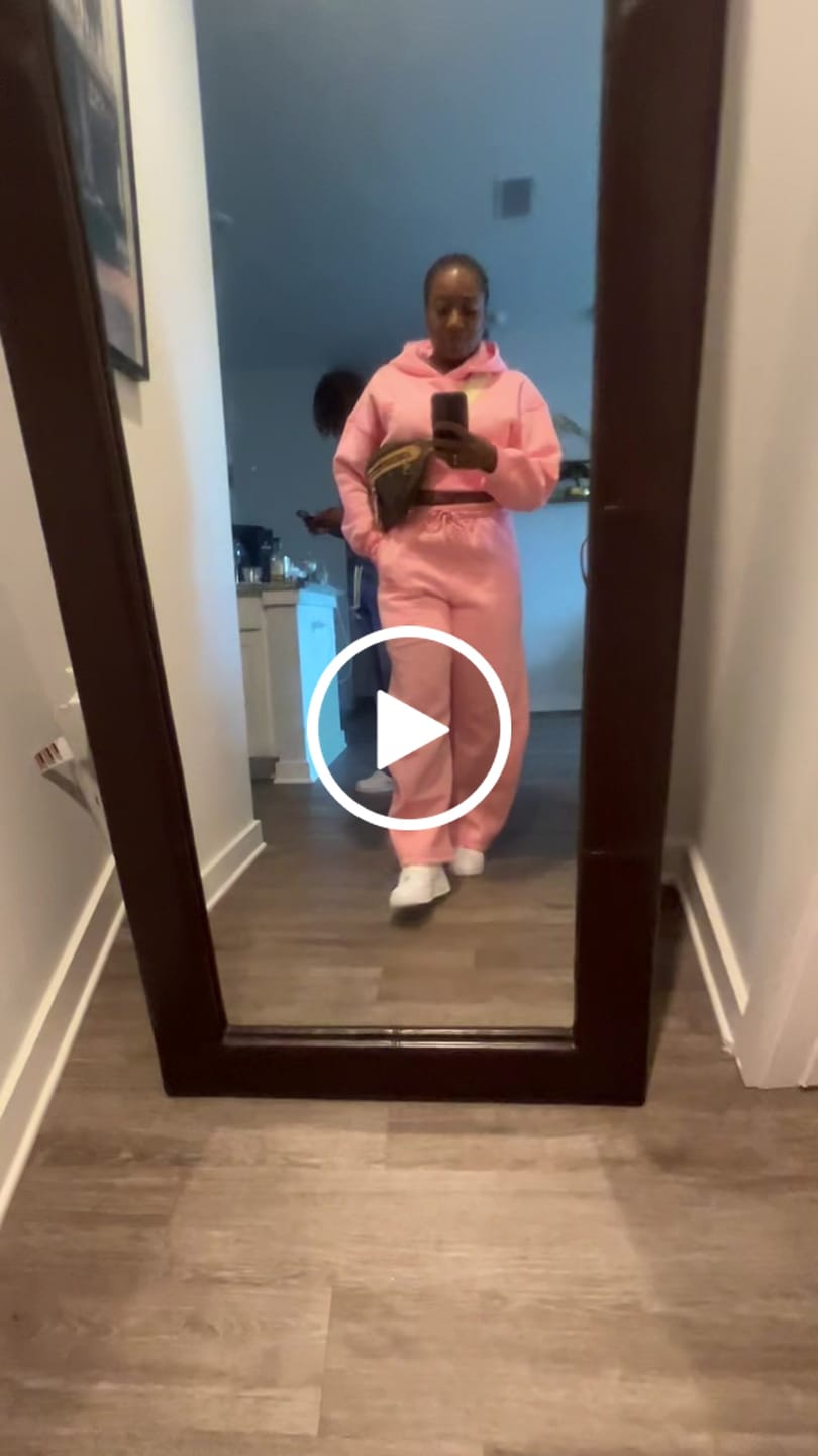 Customer video review of Soufflé Cropped Hoodie Sets