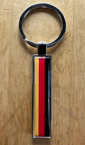 Customer photo review of Kennzeichen Schlüsselanhänger Mini Nummernschild Metall