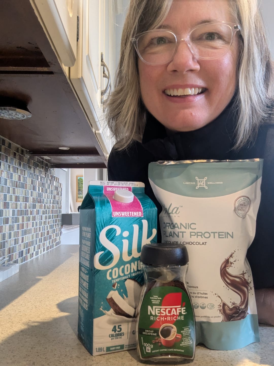 Customer photo review of Organic Plant Protein