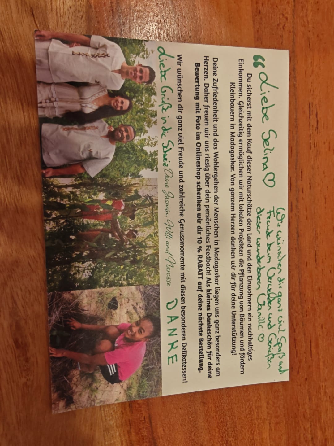 Customer photo review of Das große Vanille Gourmetset