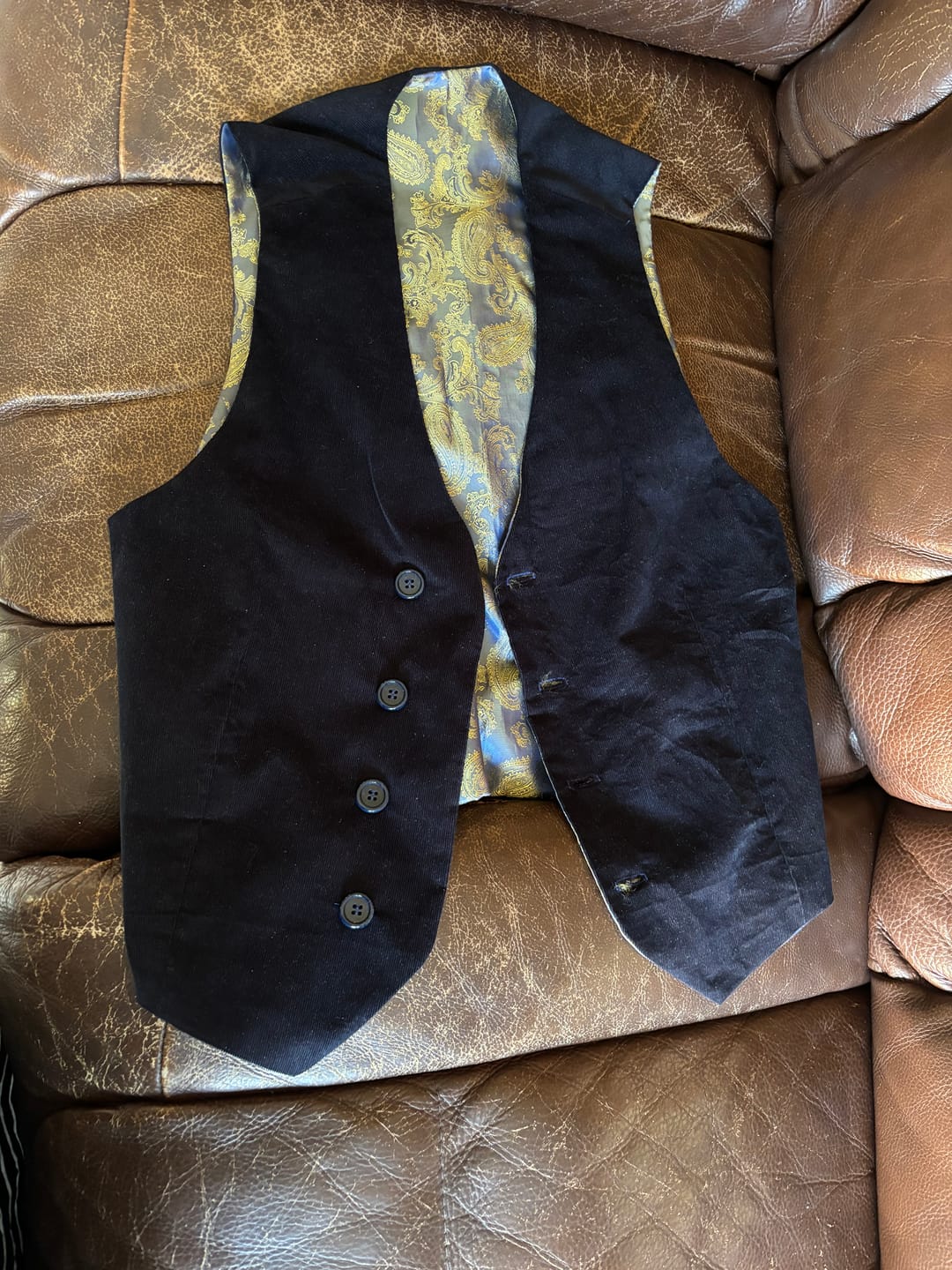 Customer photo review of Plain Needlecord Fabric