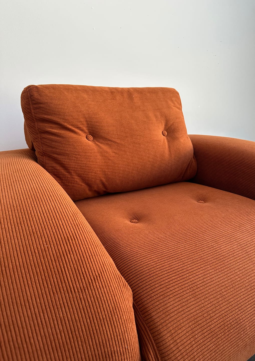 Customer photo review of Flippo Sofa Bed-Orange 120cm