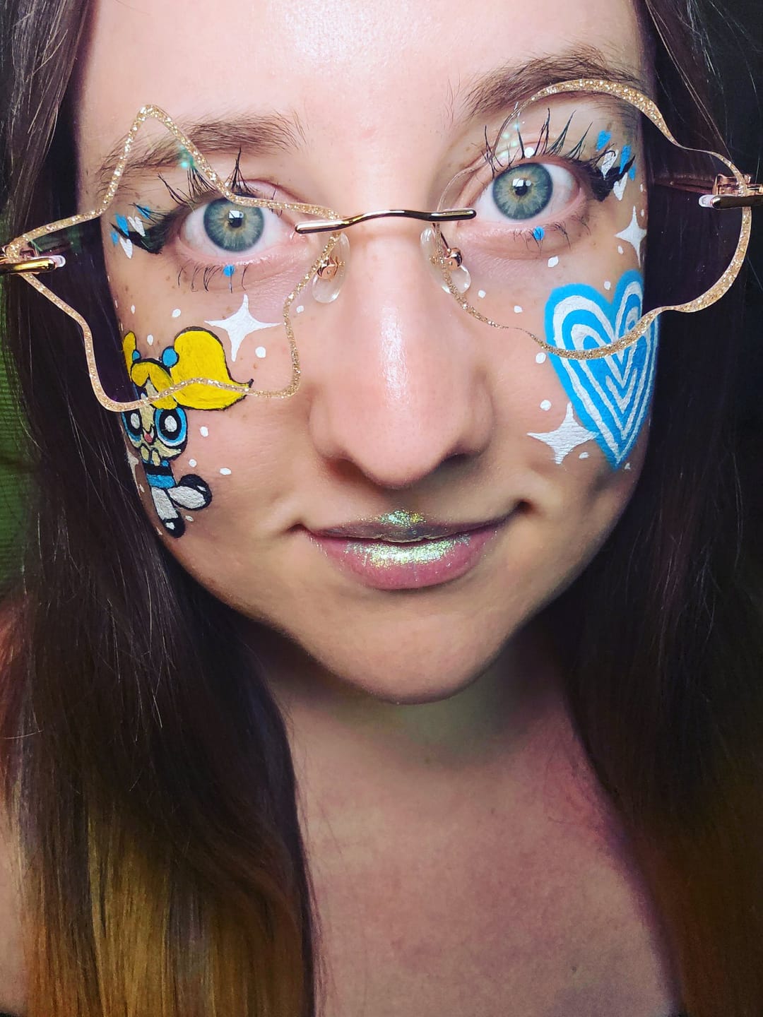 Customer photo review of Starry Eyeglasses
