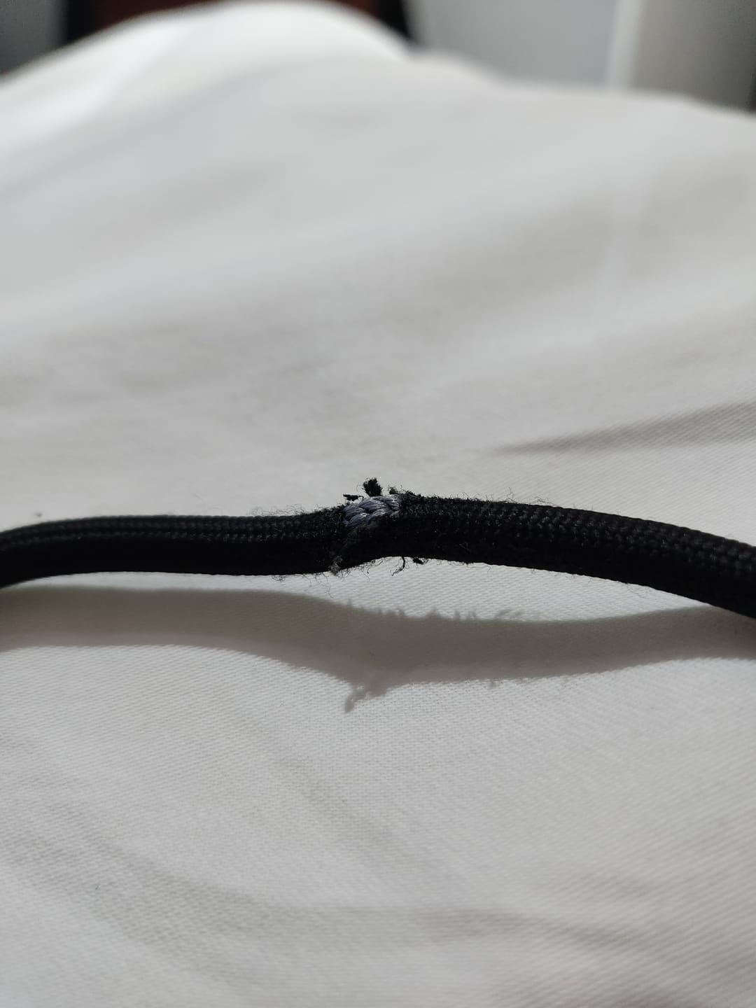 Customer photo review of Classic Black Braided Strap