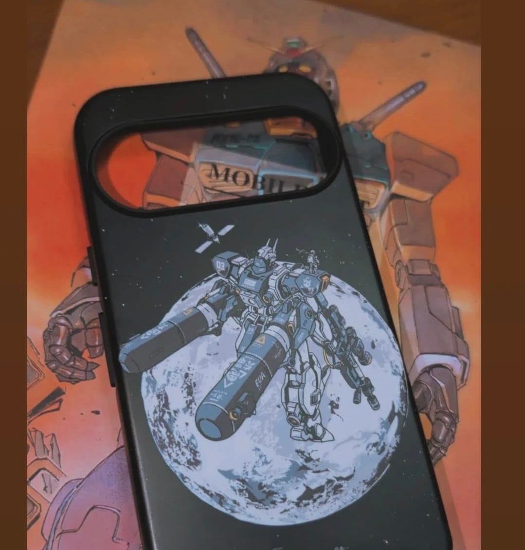 Customer photo review of Pacifist Pixel Case