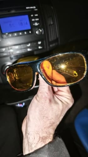 Customer photo review of NoctiOptic™ - Les lunettes qui éclairent votre nuit