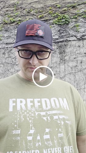 Customer video review of Richardson 112 3D Fire Dept. Waving “Give Back” Trucker Hat