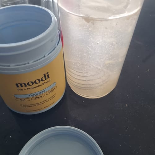 Customer photo review of Original Pre + Probiotic Bundle