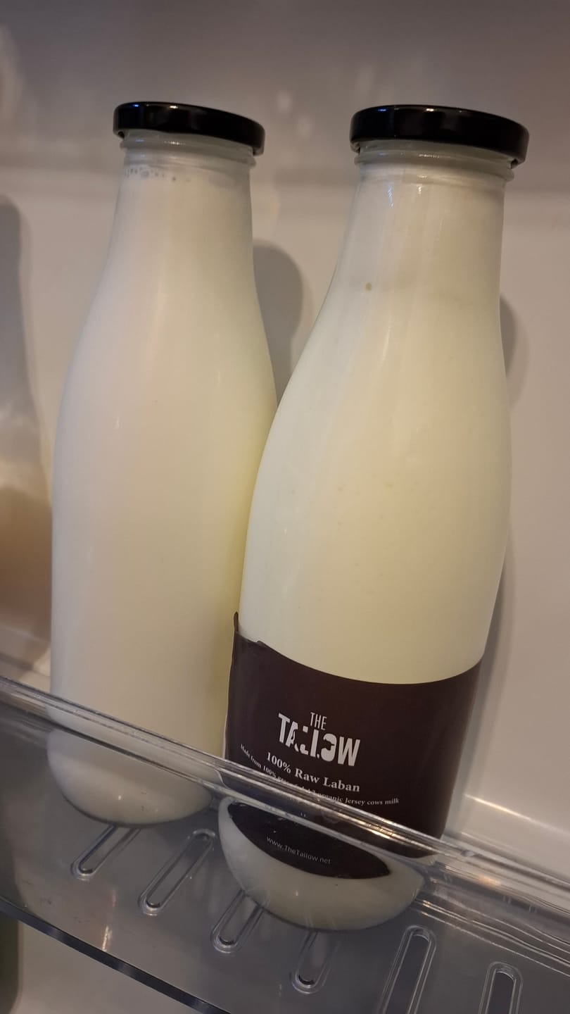 Customer photo review of 1L Raw Milk & 1L Raw Laban