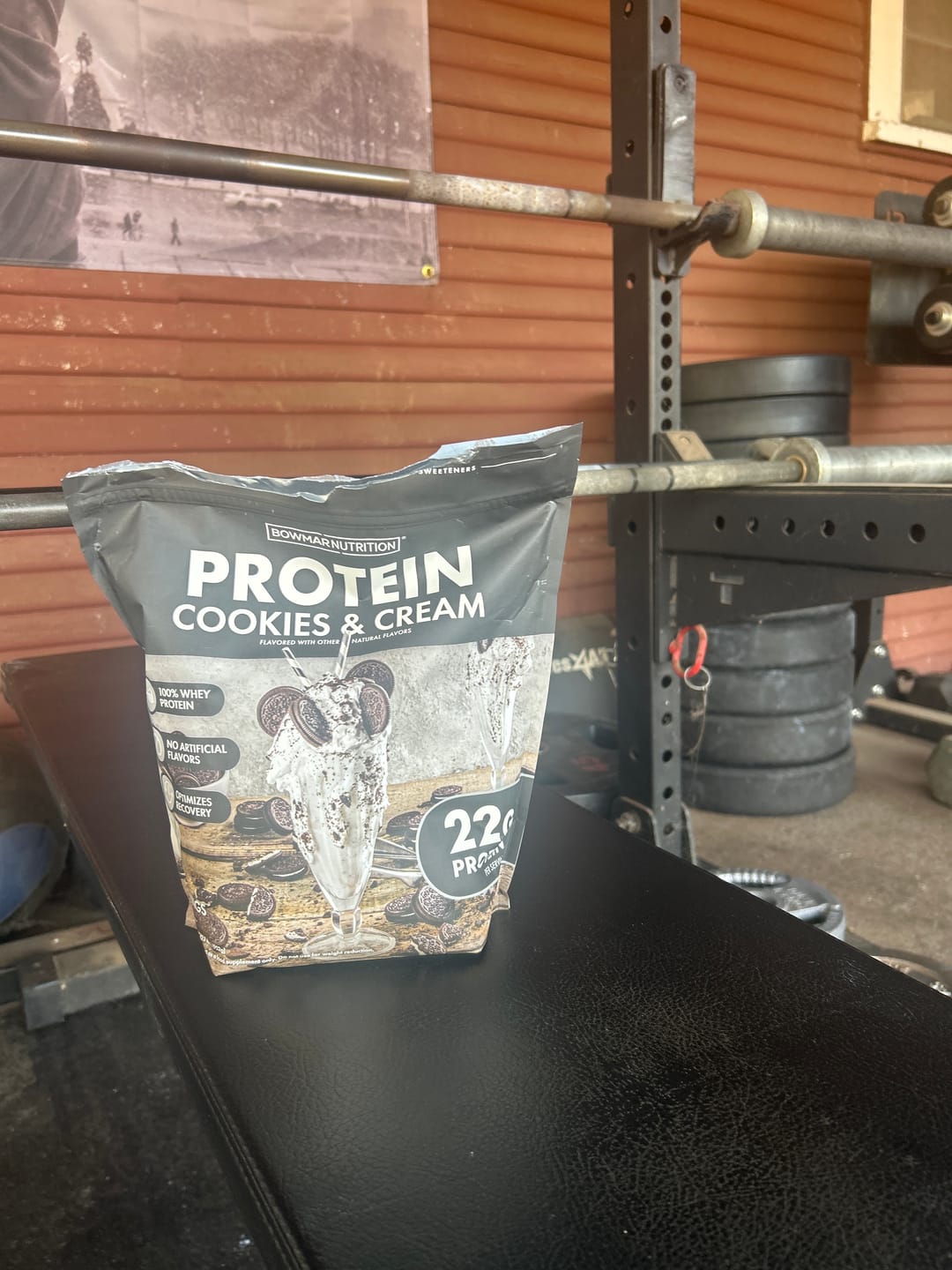 Customer photo review of Whey Protein