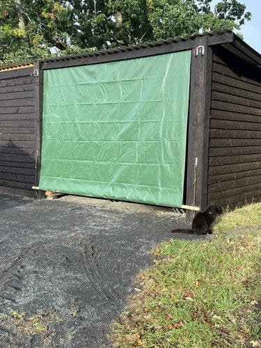 Customer photo review of Custom Tarpaulin Made To Measure