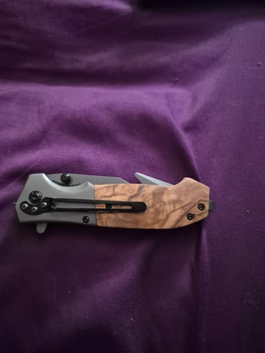 Customer photo review of HOLY GRAIL™ POCKET KNIFE