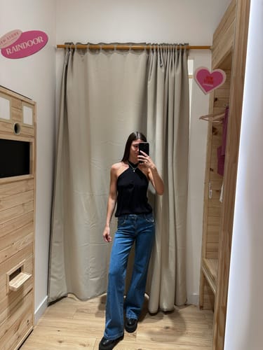 Customer photo review of Pantalón Estrella Bolsillo Blue