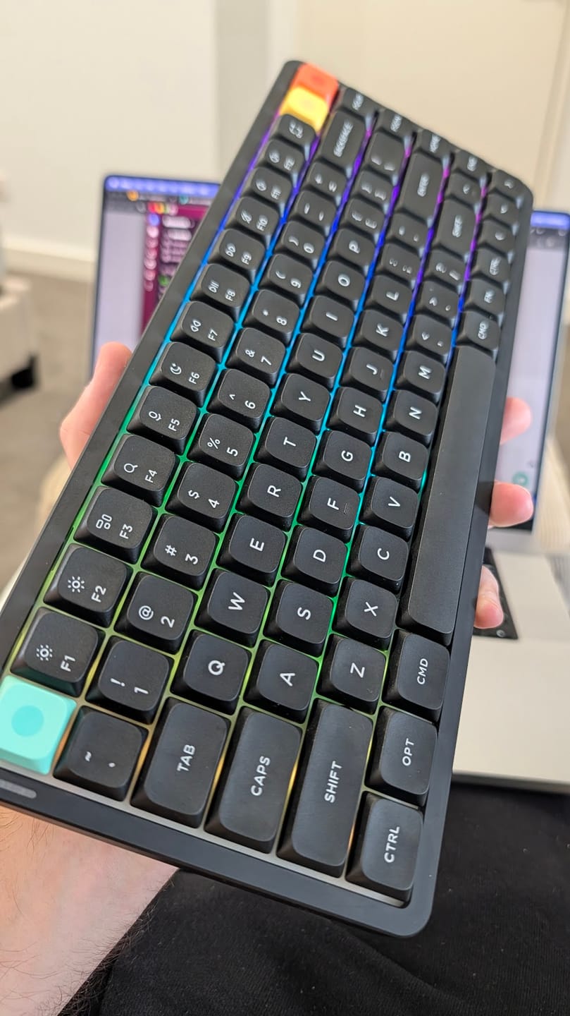 Customer photo review of NuPhy Air75 V3 Wireless Low-profile Mechanical Keyboard