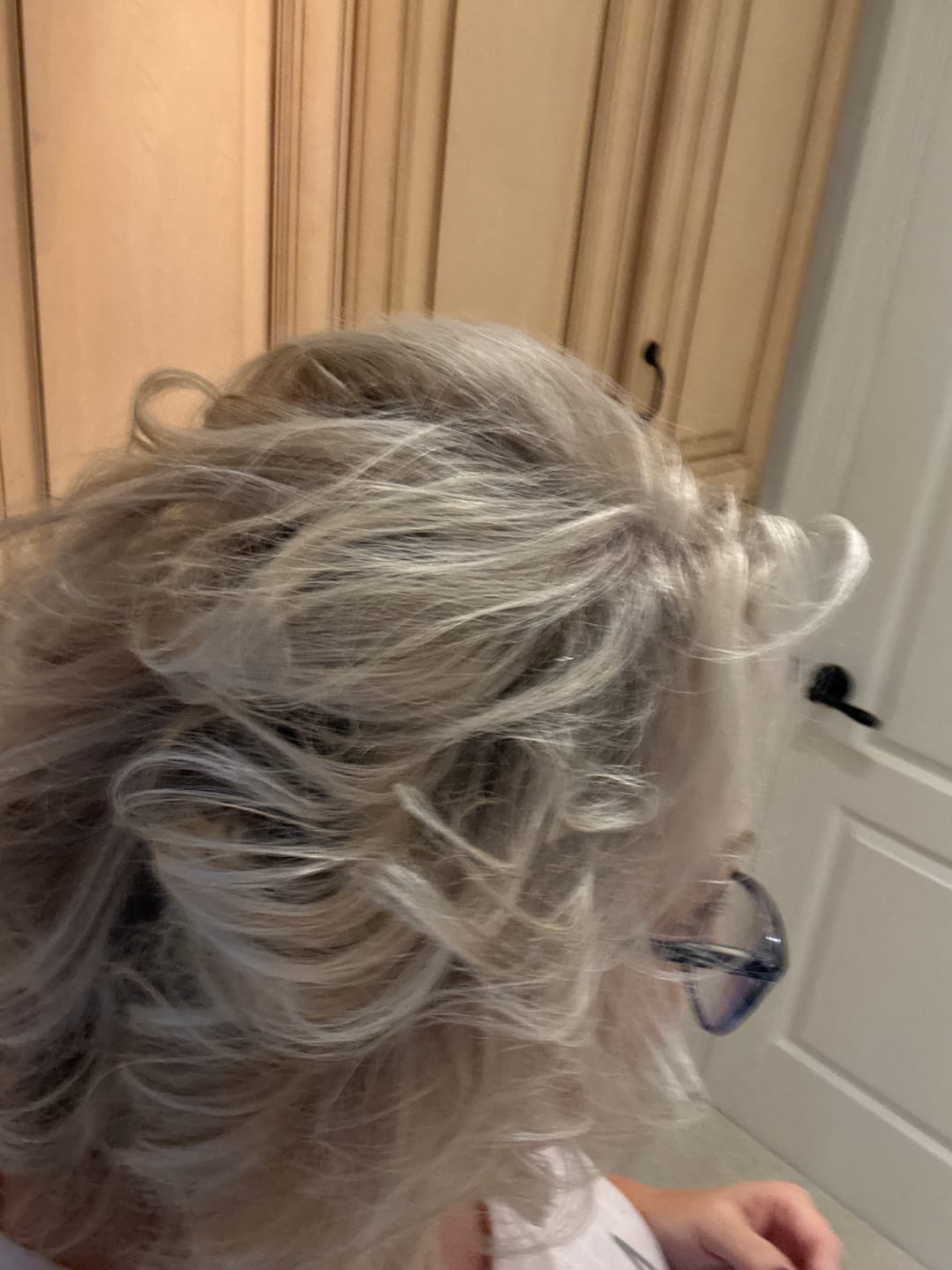 Customer photo review of Flex Hold Hairspray