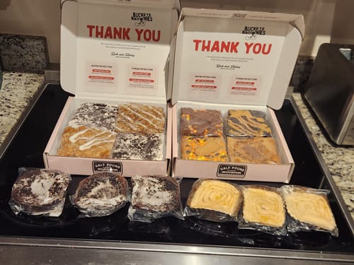 Customer photo review of The Classics - Pumpkin Roll Blondie Cups