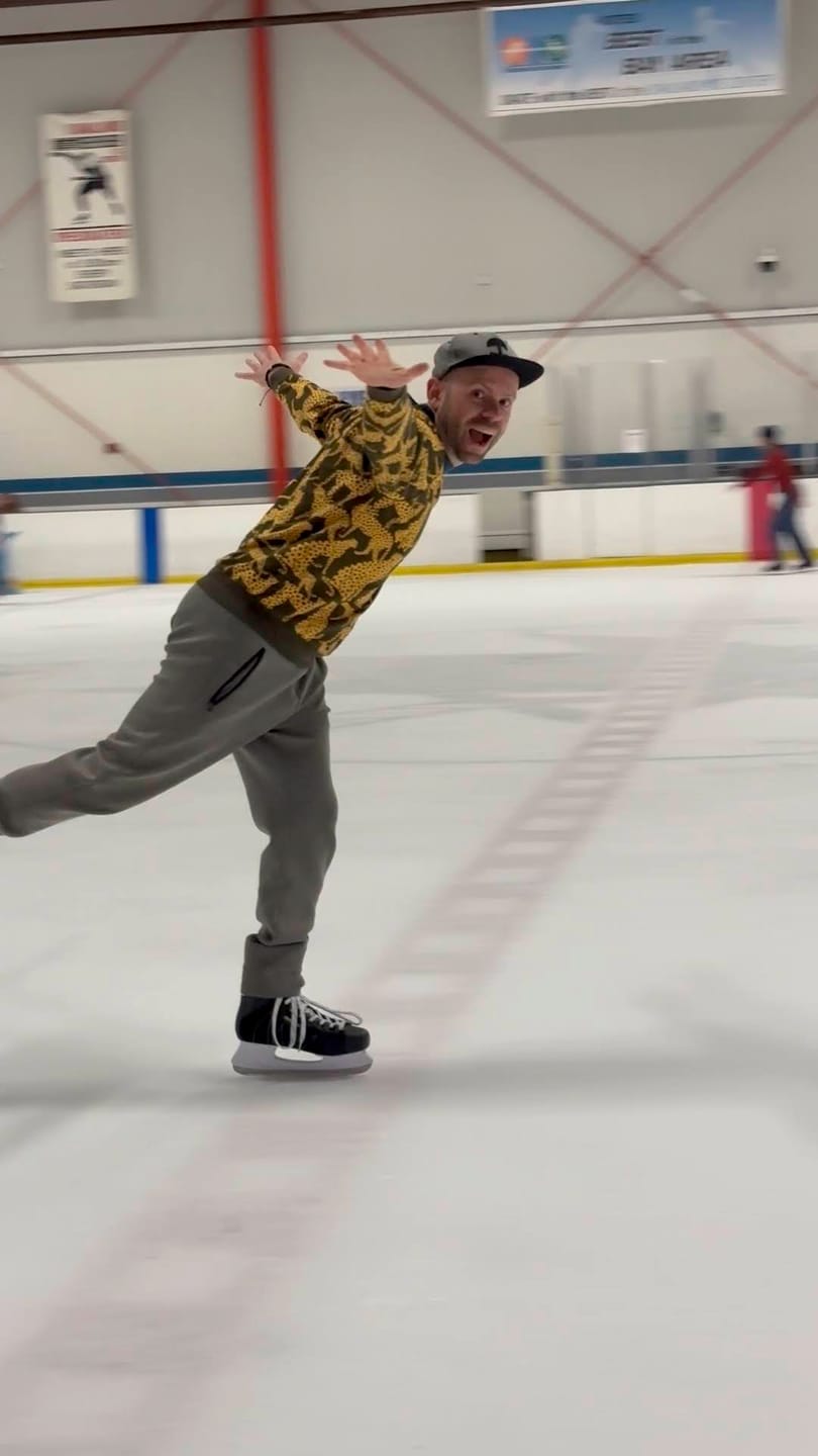 Customer photo review of Adult Cheetah Sweatshirt