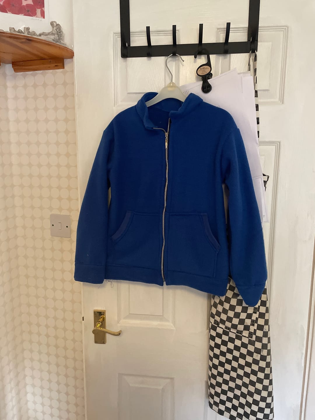 Customer photo review of Special Offer #2 - Plain Polar Fleece Fabric - 2 metre Pre-cut