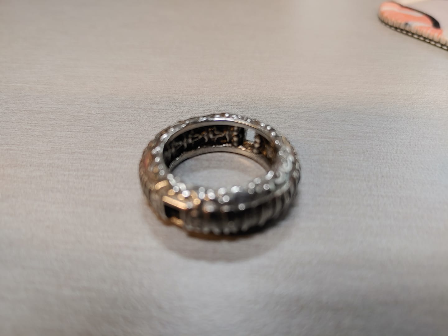 Customer photo review of UPGRADED CATACOMBS RING
