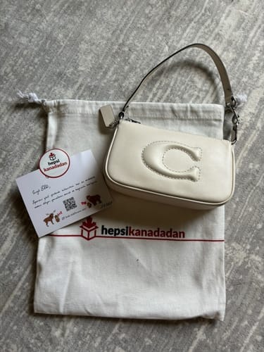 Customer photo review of Coach Women's Nolita 19 Silver/Chalk - Hemen Kargoda
