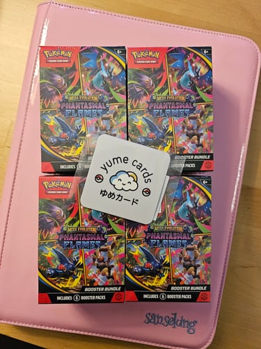 Customer photo review of Pokemon Phantasmal Flames Booster Bundle (Preorder 17th)