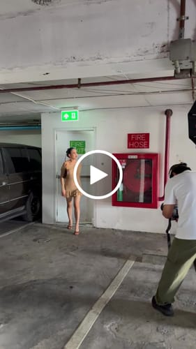 Customer video review of Lesli Off Shoulder Top - Nude