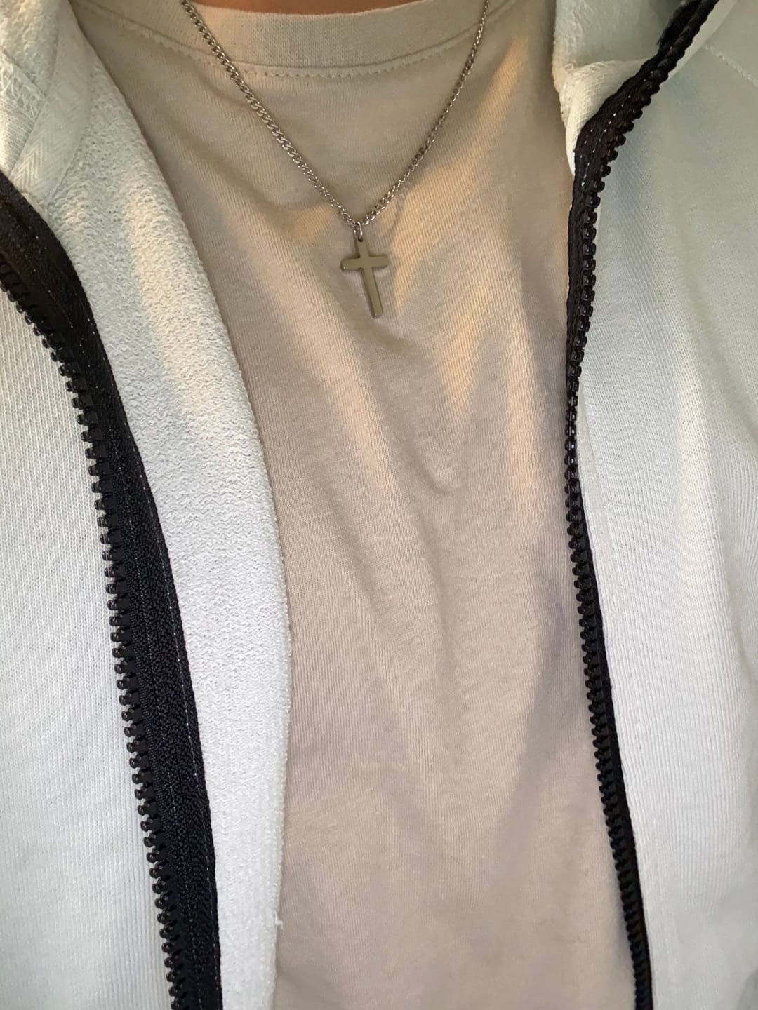 Customer photo review of Cross Necklace
