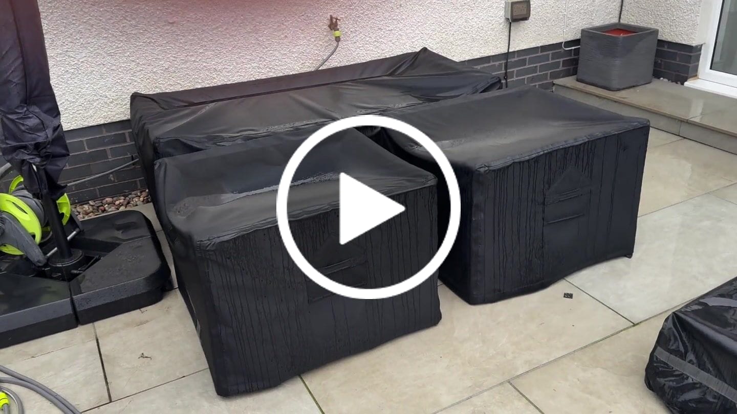 Customer video review of Garden Furniture Covers Custom Size