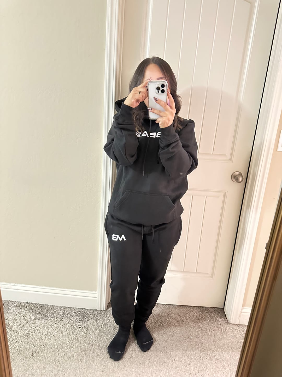Customer photo review of Lounge Joggers