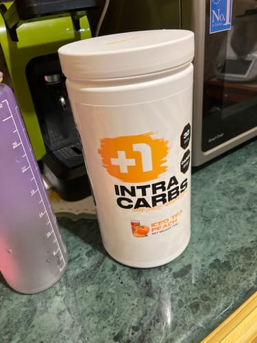 Customer photo review of +1© PERFORMANCE Intra Carbs (755g | 30 Dosi)