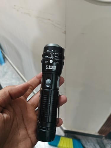 Customer photo review of 5.11 Pocket Flashlight - 1km Range - USA Lot