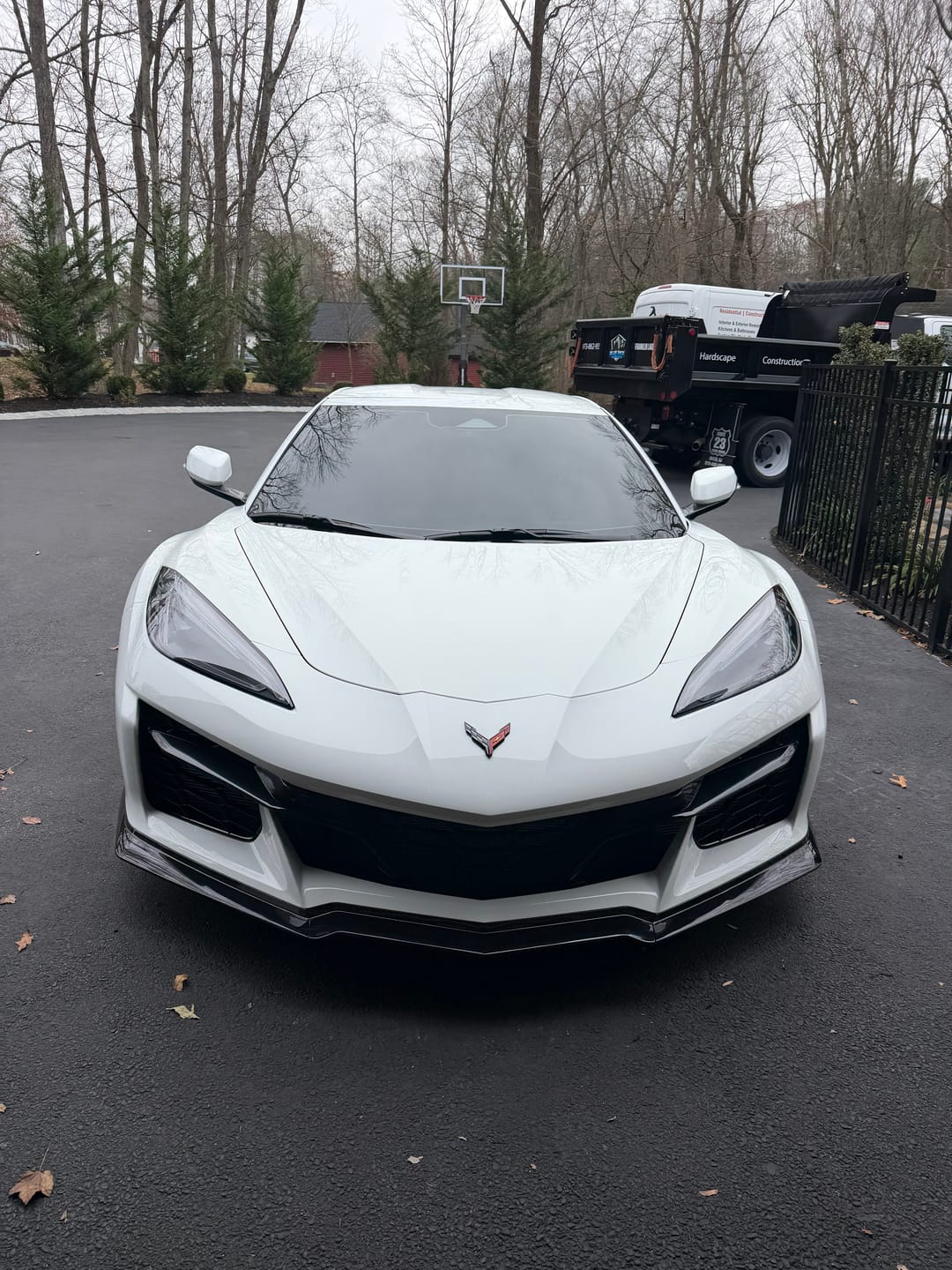 Customer photo review of Corvette C8 Z06 / E-Ray DRY CARBON FIBER Front Splitter [Z07 Package]