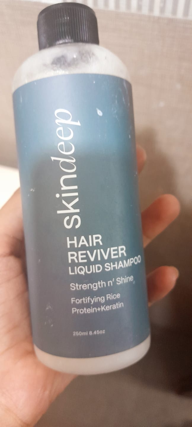 Customer photo review of HAIR REVIVER - Rice Protein Liquid Shampoo