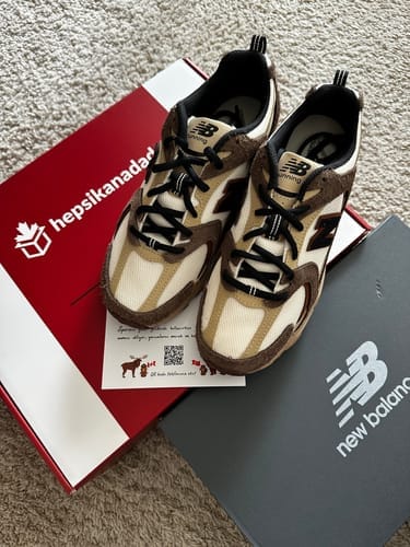 Customer photo review of New Balance 530 Dark Mushroom/Incense/Linen MR530SNC
