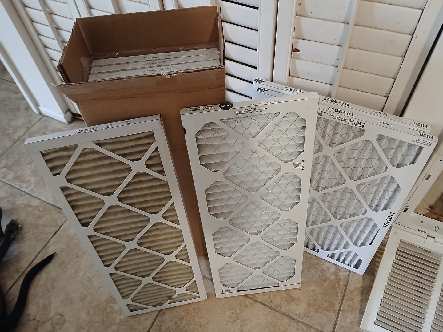 Customer photo review of 10x25x1 Air Filters