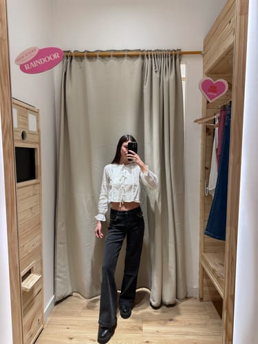 Customer photo review of Pantalón Estrella Bolsillo Black