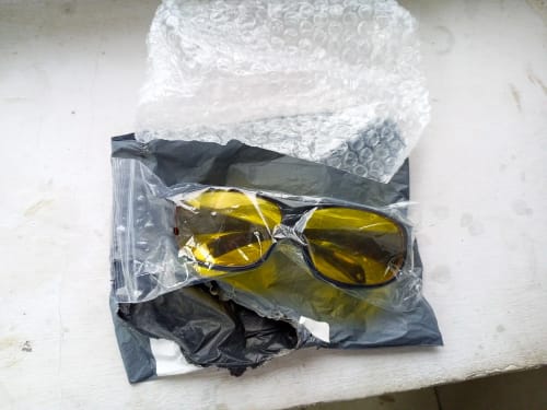 Customer photo review of NoctiOptic™ - Les lunettes qui éclairent votre nuit