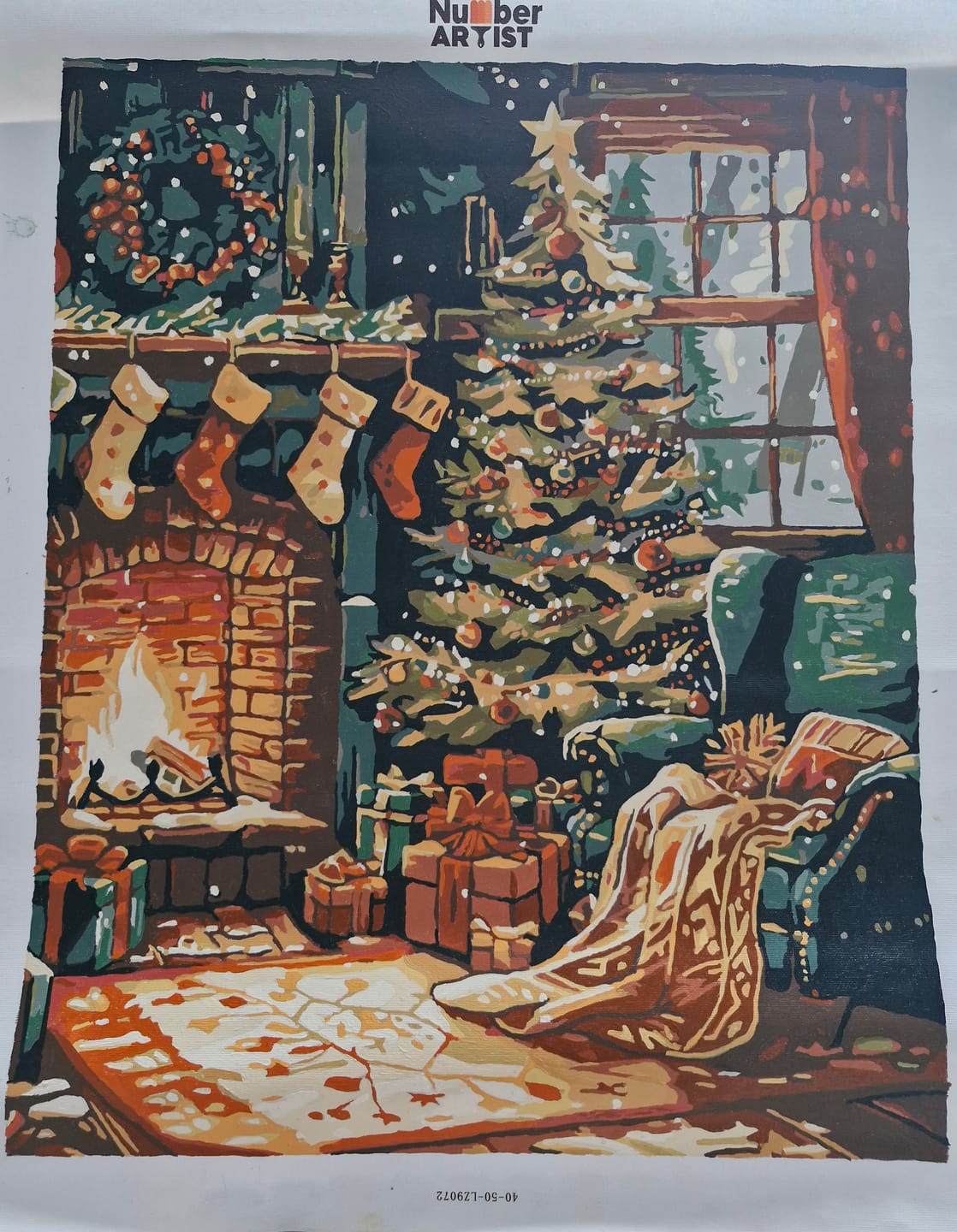 Customer photo review of Cozy Snowfall